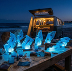 Ocean Resine Lamp